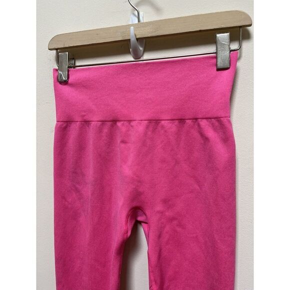 JoyLab Pink Active Seamless Textured Leggings Size Small - Picture 8 of 10